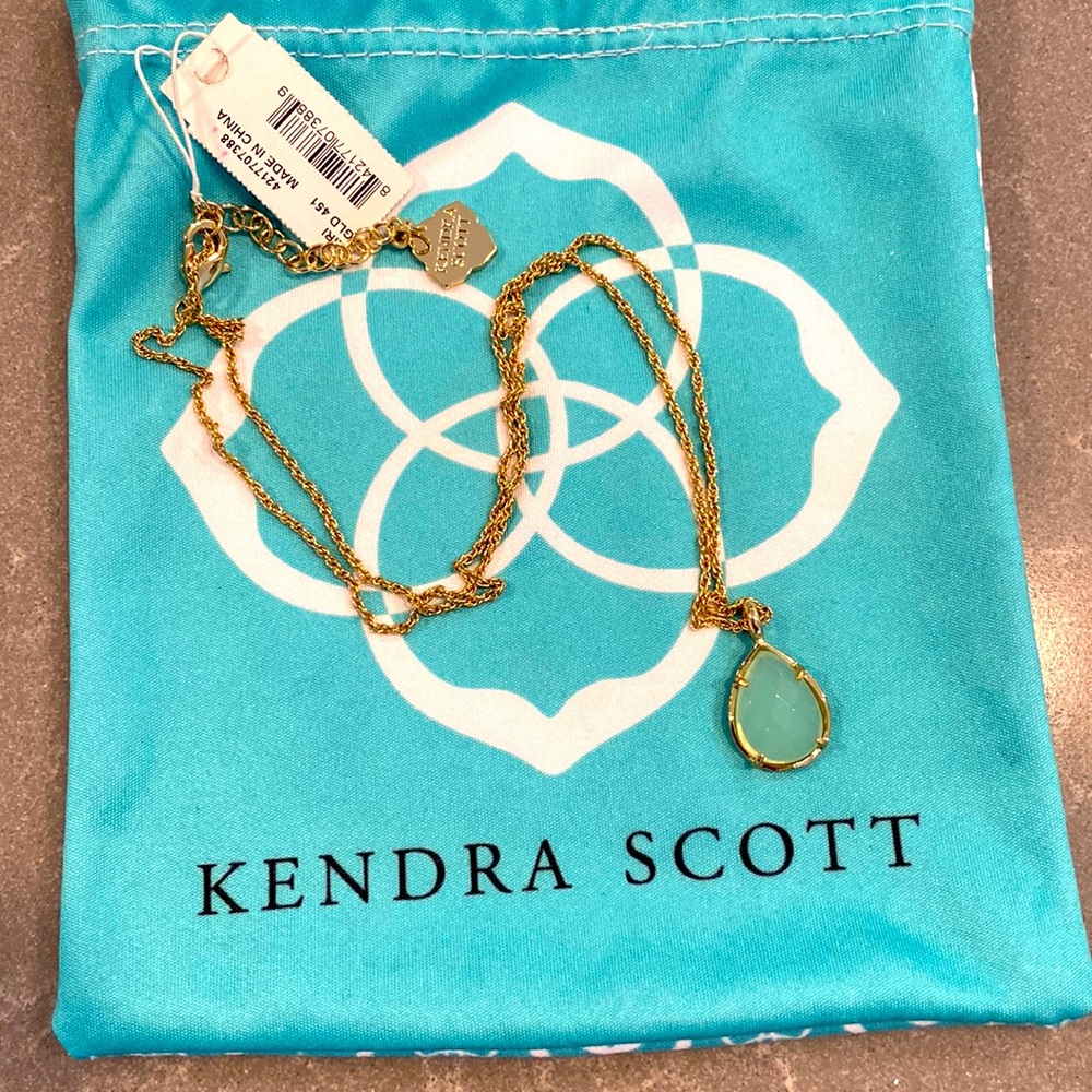 Kendra Scott Blue Pendant Necklace